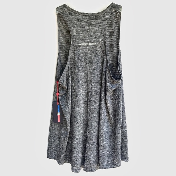 Tommy Hilfiger Sport Mesh Racerback Tunic Tank Top - Picture 7 of 15